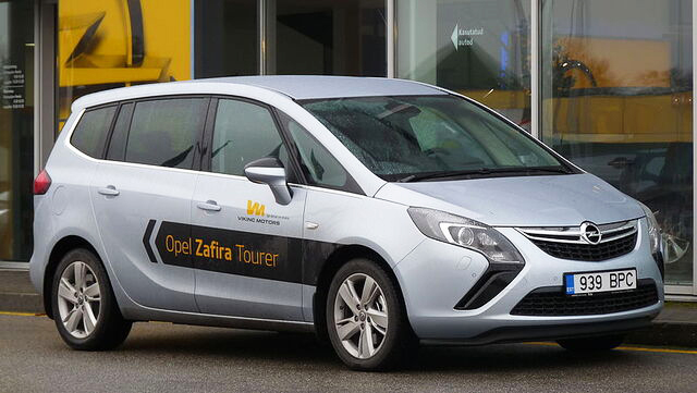 Carte Grise Opel Zafira