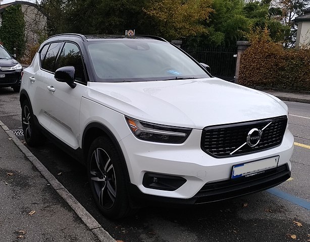 Carte grise Volvo XC40